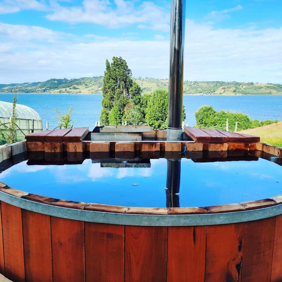 Cabanas Reflejo De Luna Кастро Экстерьер фото