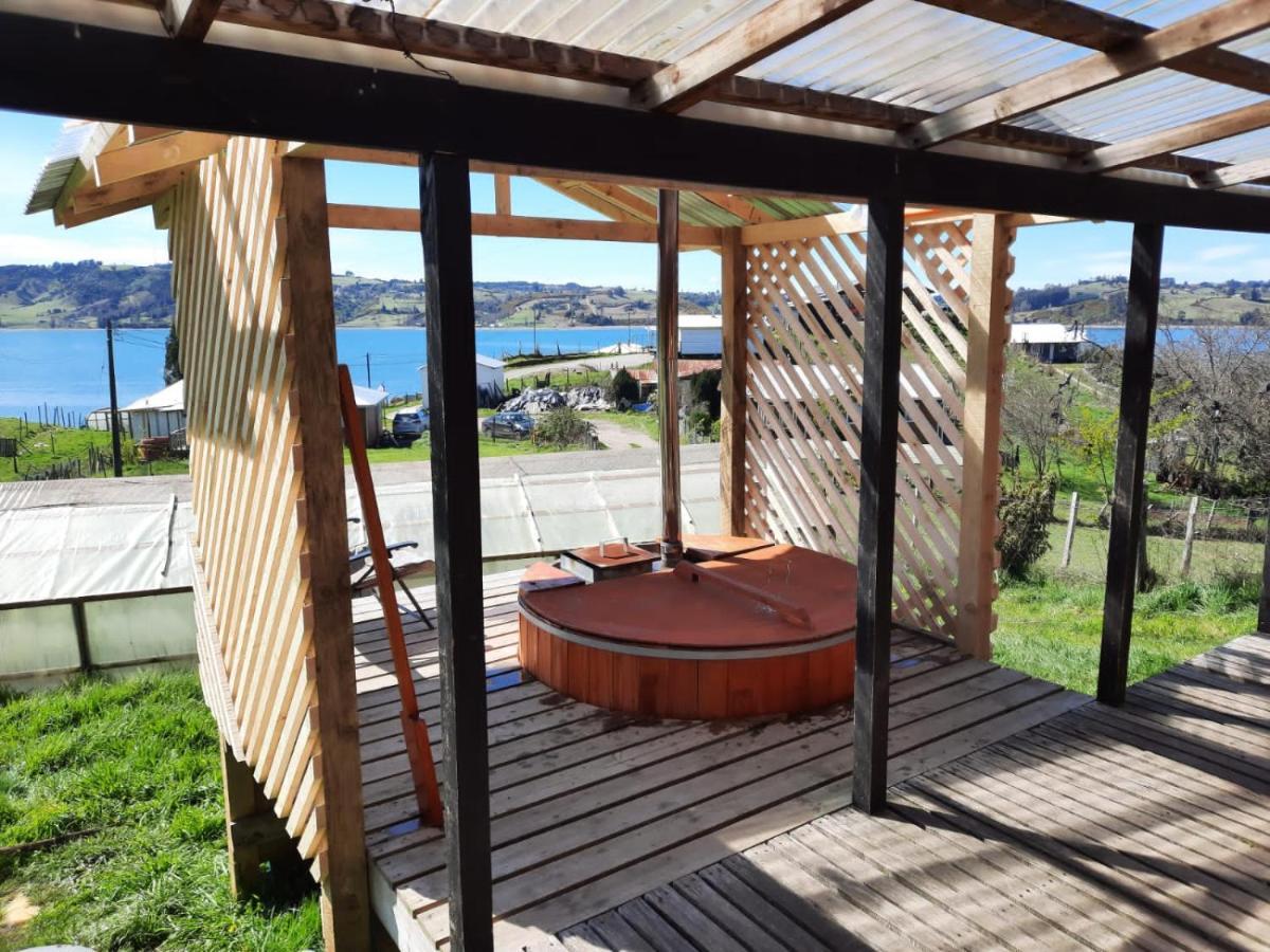 Cabanas Reflejo De Luna Кастро Экстерьер фото