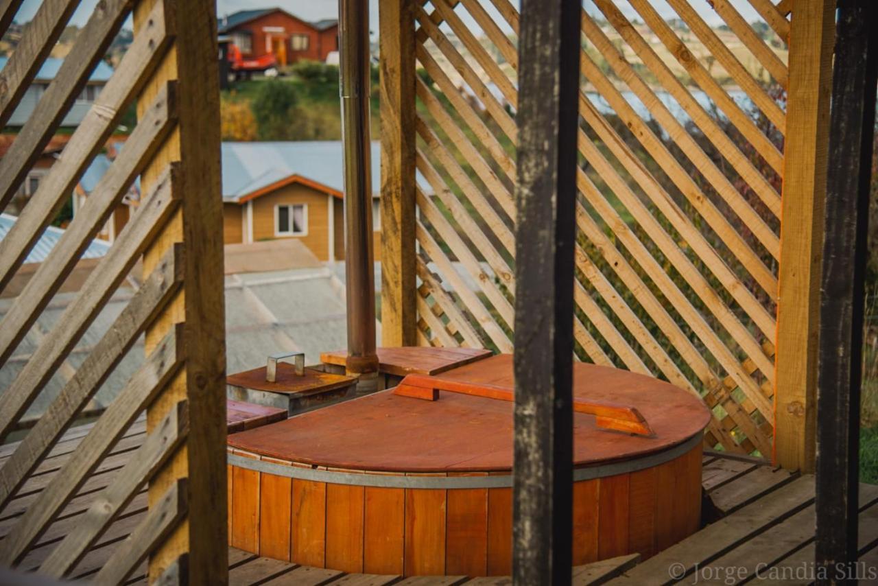 Cabanas Reflejo De Luna Кастро Экстерьер фото